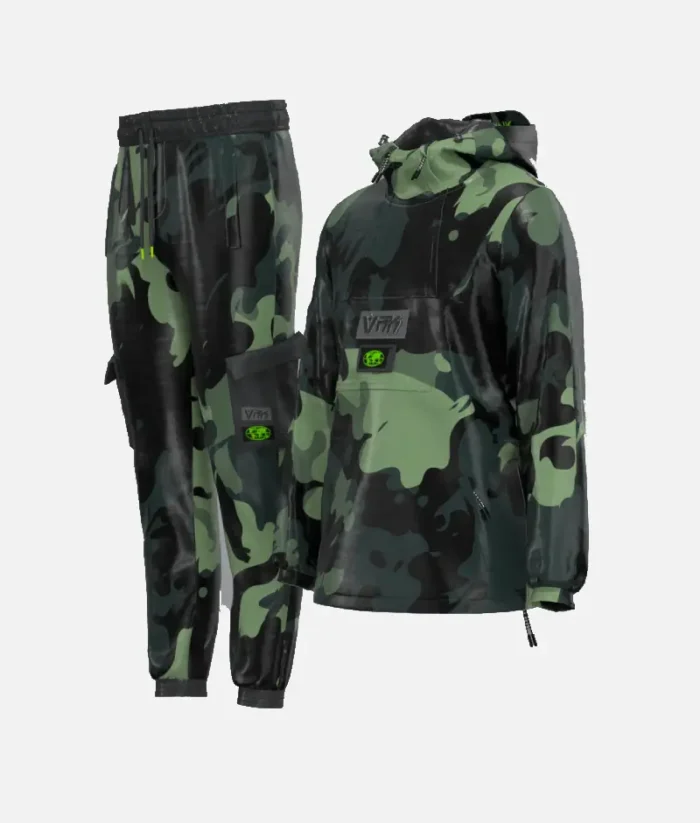 Survêtement Vrunk Ensemble Camouflage Kaki