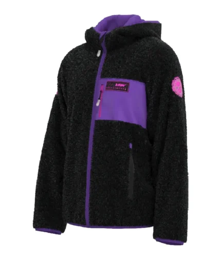 Veste Vrunk Sherpa Black Purple